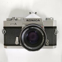 Konica FTA , Acom-1 , FP + レンズ 1.8/52 , 1.7/50 , 1.4/52 他 MF一眼レフ 5点セット まとめ ●ジャンク品 [8622TMC]_画像4