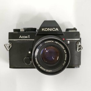 Konica FTA , Acom-1 , FP + レンズ 1.8/52 , 1.7/50 , 1.4/52 他 MF一眼レフ 5点セット まとめ ●ジャンク品 [8622TMC]の画像3