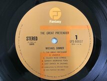 LP / MICHAEL DINNER / THE GREAT PRETENDER [4342RR]_画像3