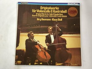 LP / JORG BAUMANN/KLAUS STOLL / ORIGINALWERKE FUR VIOLONCELLO / 独盤 [4336RR]