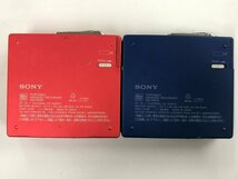 SONY MZ-R909 ソニー MDプレーヤー WALKMAN MDウォークマン 2点セット◆ジャンク品 [3429W]_画像4