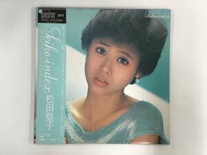 LP / 松田聖子 / SEIKO-INDEX / MASTER SOUND/帯付 [4472RR]