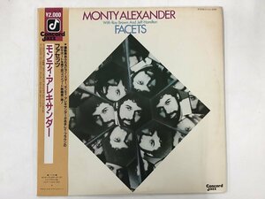 LP / MONTY ALEXANDER / FACETS / 帯付 [5378RR]