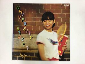 LP / Takeuchi Mariya / UNIVERSITY STREET [5289RR]