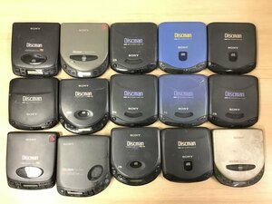 SONY D-135 D-145 他 ソニー CDプレーヤーディスクマン CDプレーヤー Discman 15点セット◆ジャンク品 [3641W]