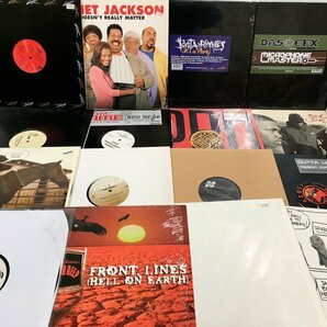 12inch JANET JACKSON 他 HIPHOP R&B テクノ ハウス ダンス レコード まとめ 大量 48点セット [4292SH]の画像1