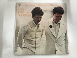 LP / CARLOS SANTANA & MANHAVISHNU JOHN MCLAUGHLIN / LOVE DEVOTION SURRENDER / US盤 [5685RR]