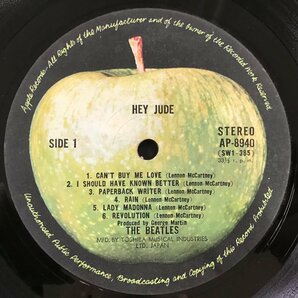 LP / THE BEATLES / HEY JUDE [5693RR]の画像3