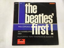 LP / THE BEATLES FUARURING TONY SHERIDAN / THE BEATLES FIRST / ペラジャケ [5765RR]_画像1