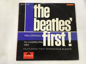 LP / THE BEATLES FUARURING TONY SHERIDAN / THE BEATLES FIRST / ペラジャケ [5765RR]