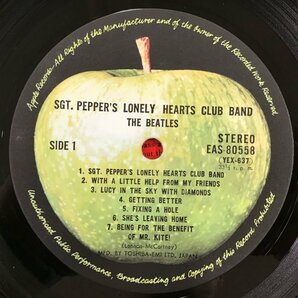 LP / THE BEATLES / SGT PEPPERS LONELY HEARTS CLUB BAND [5719RR]の画像3