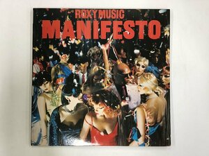 LP / ROXY MUSIC / MAANIFESTO / プロモ [5978RR]