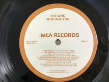 LP / THE WHO / WHO ARE YOU / US盤 [6429RR]_画像3
