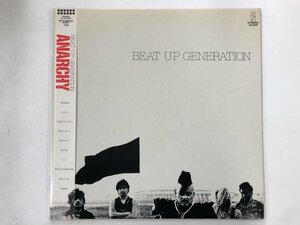 LP / アナーキー / BEAT UP GENERATION / 帯付 [6253RR]