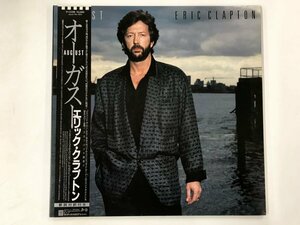 美品 LP / ERIC CLAPTON / AUGUST / プロモ/帯付 [6274RR]