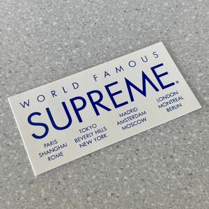 白 Supreme 逃げ恥 ステッカー 新垣結衣 みくり シュプリーム