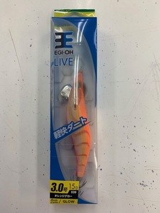 ヤマシタ　エギ王LIVE　3.0号　15ｇ　039オレンジグロー　新品