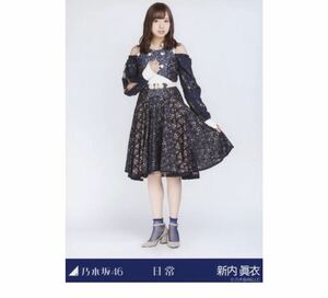 291 乃木坂46 生写真 公式グッズ 1枚　限定品　新内眞衣　ヒキ　乃木坂46 日常 会場限定