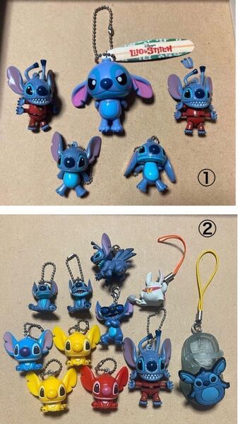【スティッチ】リロ&スティッチ キーホルダー チャーム ストラップ 手 足 首ゆらゆら ハムスターヴィール博士