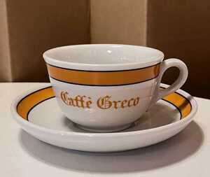 カフェグレコ リチャードジノリ カップ＆ソーサー Caffe Greco Richard Ginori イタリア ローマ