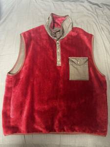 【22ss】Visvim BARLOW P.O. VEST Red