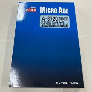 4794-1AS　MICRO ACE マイクロエース　A-6720 京急600形 4次車・4両固定・SRアンテナ付 4両セット　Nゲージ　鉄道模型