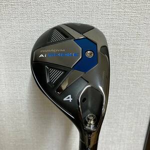 4821-1C　未使用　Callaway　キャロウェイ パラダイム Ai SMOKE　4H21°　ユーティリティ　ゴルフクラブ