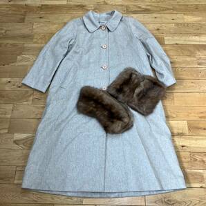 4658-2A VISCARDI ビスカルディ カシミヤ ロングコート 婦人服 レディースの画像1