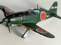 【atsudra工房完成品】1/48 雷電 海軍第302航空隊 鹿屋 笹沢一飛曹機_画像3