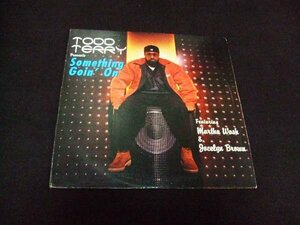 US盤！12inchS★TODD TERRY Feat. MARTHA WASH & JOCELYN BROWN/SOMETHING GOIN' ON★LOGIC RECORDS LUS 060