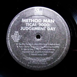 シュリンク付！US盤！2枚組LP★METHOD MAN/TICAL 2000:JUDGEMENT DAY★90年代 ヒップホップクラシック！の画像7