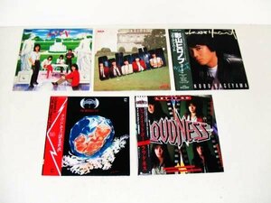 　LP＋12”S★レイジー（影山ヒロノブ、高崎晃 他）～LOUDNESS★まとめて5点！