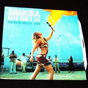 US盤！12inchS★SHAKIRA FEAT. WYCLEF JEAN/HIPS DON'T LIE★ラテンポップス人気盤！“おしりはうそつかない”の画像1