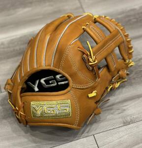 【廃番品】山本グラブスタジオ　YGSセンス　硬式内野用　YI88 Jステアテンション　タン×タン　新品未使用　クロスウェブ