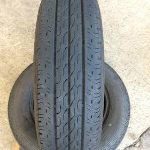 【中古 夏タイヤ 】195/70R15 106/104L ブリヂストン製 エコピア R680 4本セットの画像6