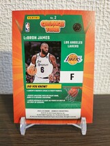 ANINI 23-24 DONRUSS LEBRON JAMES 1/99 CRUNCH TIME_画像2