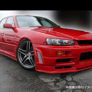 スカイライン ER34 4ドア用 エアロセット エアロ FRP 未塗装 社外品 SKYLINE 日産 ニッサン NISSANの画像4