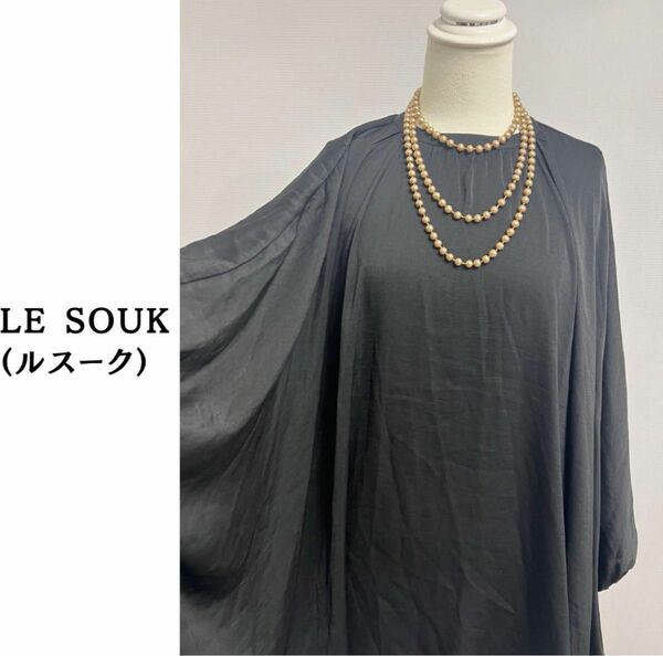 Le souk ポンチョ チュニック ドルマン ケープ マント レディース