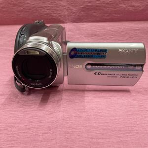 中古SONY デジタルビデオカメラ レコーダーハンディカム DCRーDVD505 2006年製