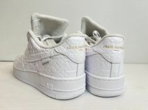 NIKE x Louis Vuitton Air Force 1スニーカー27cm US9 新品未使用ナイキ VIRGIL ABLOH_画像3