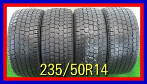 ■中古Tires■　235/50R14 102L LT YOKOHAMA SY01 truck 冬Tires Studless very cheap 中古 送料無料 B492