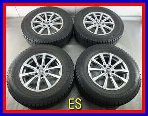 ■中古タイヤホイール■　ES MANARAY SPORT 16インチ 6.5J +38 5H 114.3 YOKOHAMA GEOLANDAR I/T-S 225/70R16 103Q 4WD 送料無料 K213