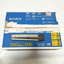 未使用品 SONY SLV-D383P DVD プレーヤー 一体型 VHSビデオデッキ_画像1