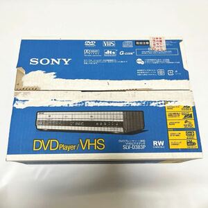  unused goods SONY SLV-D383P DVD player one body VHS video deck 