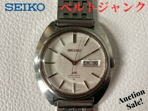 【可動品】 SEIKO セイコー ロードマジック LM 腕時計 5506-8000 自動巻き アンティーク　ベルトジャンク品