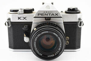 ★実用品★ ペンタックス PENTAX KX + SMC PENTAX-M 50mm F1.7 ★シャッター全速OK★ #0804 #315123 #0807