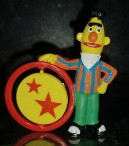 Sesame Street Bert Vintage PVC Figure Muppets Applause (AB-4) 海外 即決