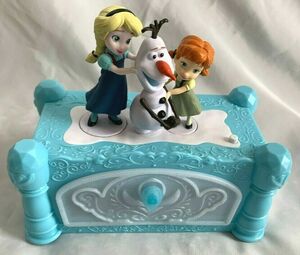 Disney Frozen 7.5 Jewelry Box Do You Want To Build A Snowman Music Box Animated 海外 即決