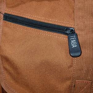 Tenba Messenger Laptop Bag Padded Burnt OrangePockets Military Grade Nylon 海外 即決