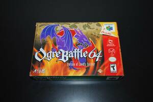 Ogre Battle N64 100% Complete CIB Collectors Condition Must See Person of Lordly 海外 即決